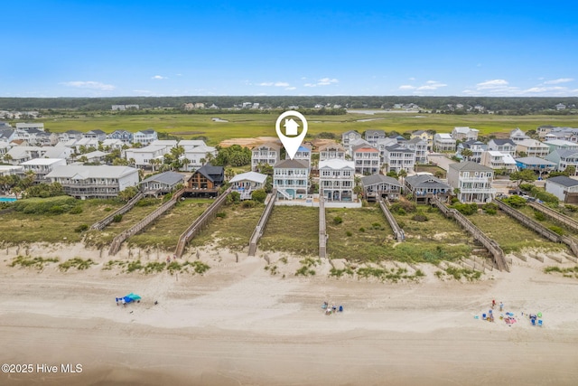 328 E First St, Ocean Isle Beach, NC 28469 - aerial perspective of suburban area