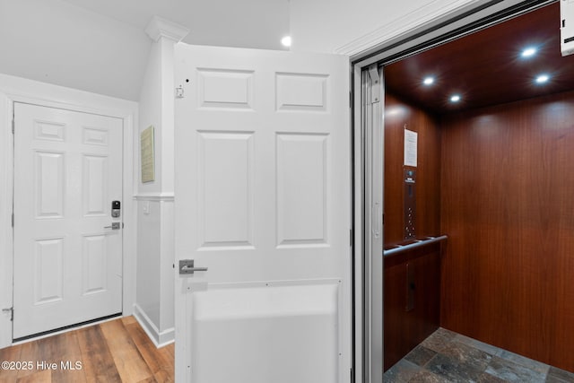 328 E First St, Ocean Isle Beach, NC 28469 - elevator featuring recessed lighting