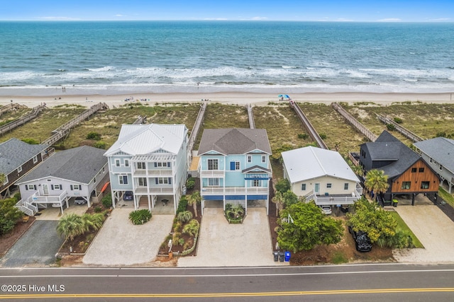 328 E First St, Ocean Isle Beach, NC 28469 - aerial view of unending shoreline