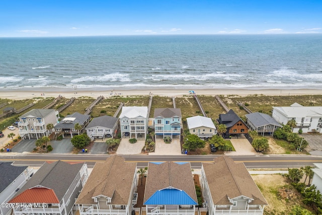328 E First St, Ocean Isle Beach, NC 28469 - aerial view of residential area with extended coastline
