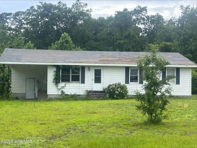 306 Bond Ln, Sneads Ferry, NC 28460 - single story home with entry steps and a front lawn