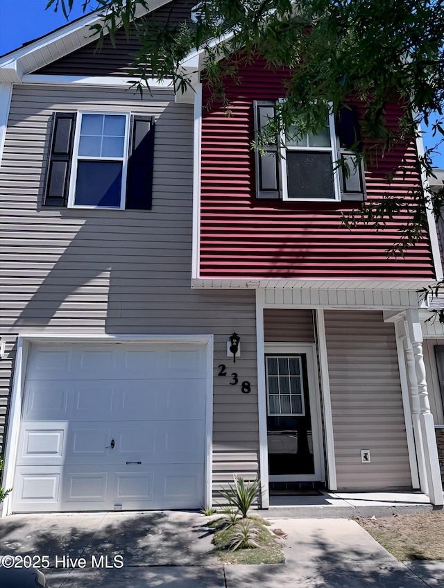 238 Caldwell Loop, Jacksonville, NC 28546 - view of front facade featuring an attached garage
