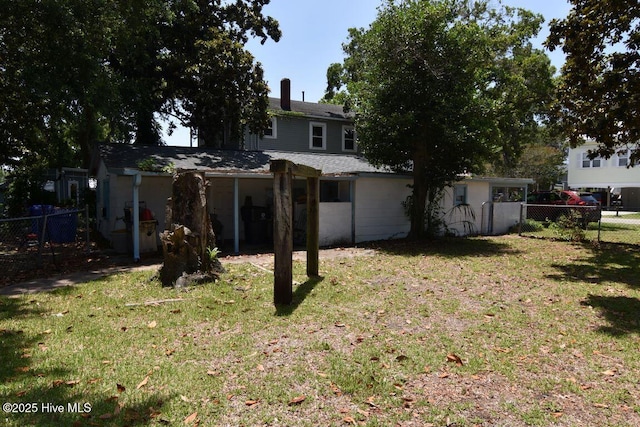 404 N Third St, Carolina Beach, NC 28428 - view of yard