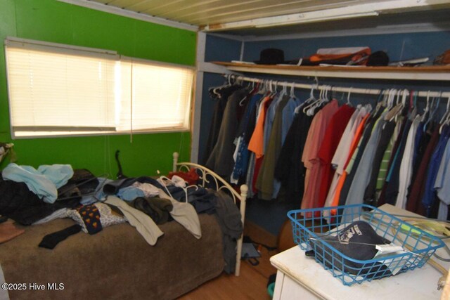 404 N Third St, Carolina Beach, NC 28428 - bedroom featuring wood finished floors