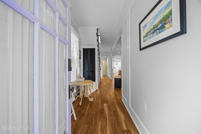 209 E Main St, Washington, NC 27889 - corridor with wood finished floors
