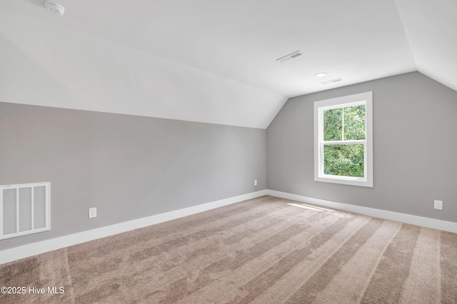 5988 Gray Squirrel Path, Southport, NC 28461 - bonus room featuring vaulted ceiling and carpet