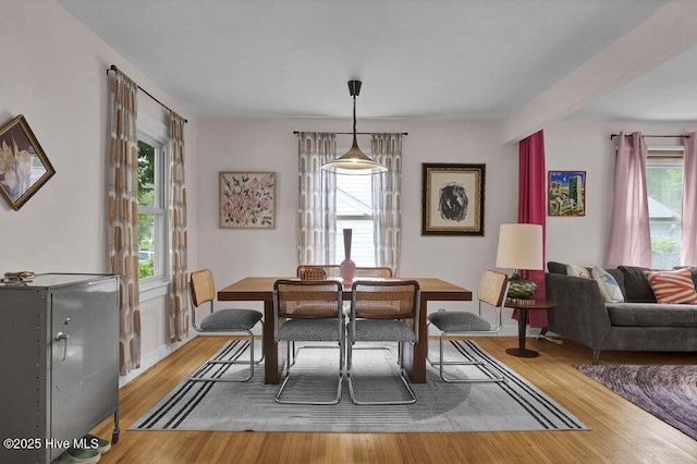 606 Ivey Cir, Wilmington, NC 28401 - dining area with light wood-type flooring
