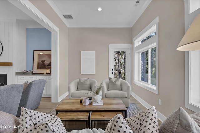 121 S Branch Rd, Wilmington, NC 28411 - living room with light wood-style floors and recessed lighting