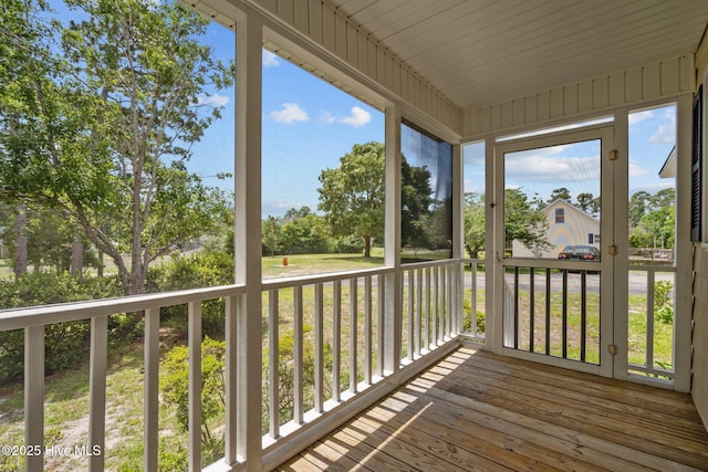 2544 Blake Trl, Wilmington, NC 28409 - view of unfurnished sunroom