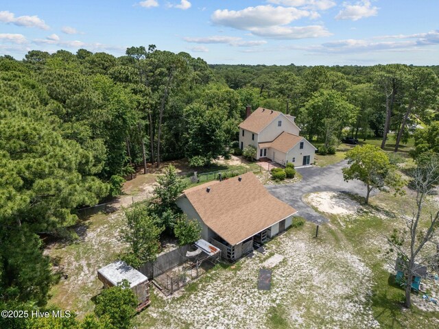 2544 Blake Trl, Wilmington, NC 28409 - view from above of property featuring a forest