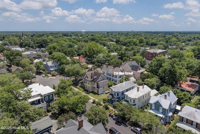 214 Nun St, Wilmington, NC 28401 - aerial view of residential area with a forest