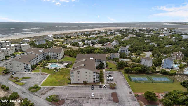 10300 Coast Guard Rd Unit E206Point, Emerald Villas, Emerald Isle, NC 28594 - aerial view of property and surrounding area featuring a large body of water