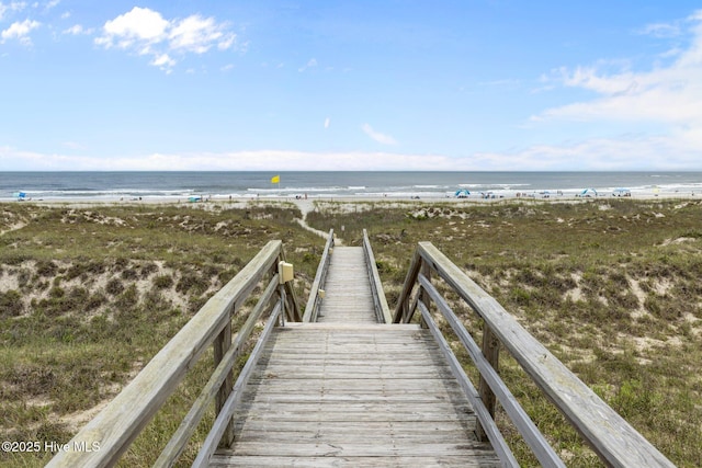 10300 Coast Guard Rd Unit E206Point, Emerald Villas, Emerald Isle, NC 28594 - view of community with view of water and beach