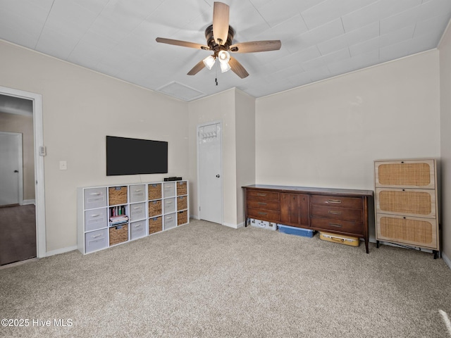579 Hubert Blvd, Hubert, NC 28539 - unfurnished bedroom with carpet and a ceiling fan