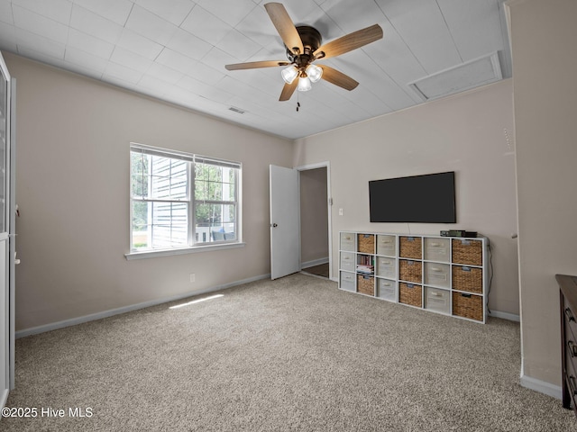 579 Hubert Blvd, Hubert, NC 28539 - unfurnished bedroom featuring carpet floors and a ceiling fan