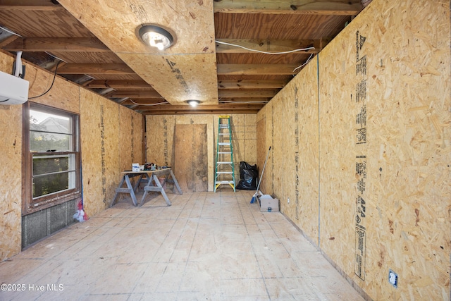 907 Woodruff Ave, Elizabeth City, NC 27909 - storage room featuring an AC wall unit