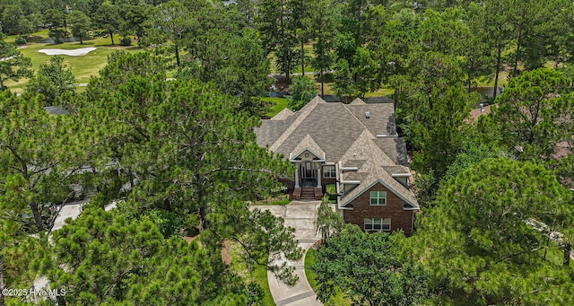 545 Gladstone Cir SW, Ocean Isle Beach, NC 28469 - aerial view of property and surrounding area featuring a golf club