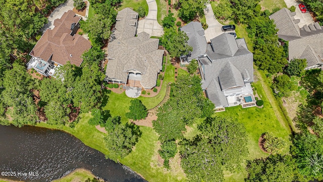 545 Gladstone Cir SW, Ocean Isle Beach, NC 28469 - aerial view of residential area with a large body of water