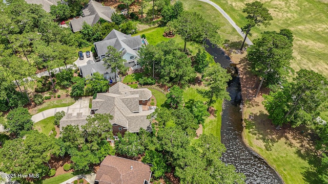 545 Gladstone Cir SW, Ocean Isle Beach, NC 28469 - aerial perspective of suburban area featuring a nearby body of water