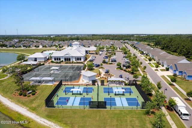 3236 Penzance Row, Wilmington, NC 28412 - aerial perspective of suburban area featuring a large body of water