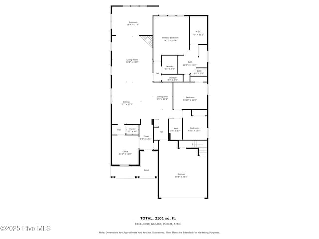 3236 Penzance Row, Wilmington, NC 28412 - view of home floor plan