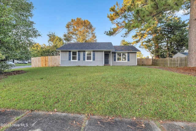 411 Cardinal Dr, Jacksonville, NC 28546 - ranch-style house with a shingled roof