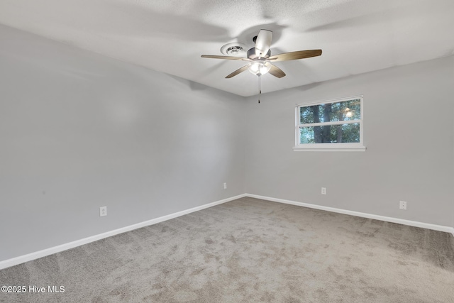 411 Cardinal Dr, Jacksonville, NC 28546 - carpeted empty room featuring ceiling fan and baseboards