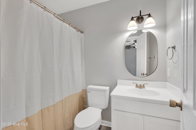 411 Cardinal Dr, Jacksonville, NC 28546 - bathroom featuring vanity and toilet