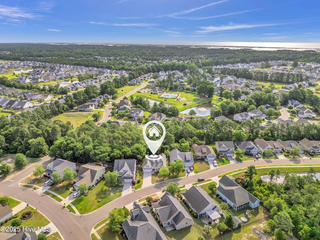 707 Liberty Landing Way, Wilmington, NC 28409 - aerial view of property and surrounding area featuring nearby suburban area