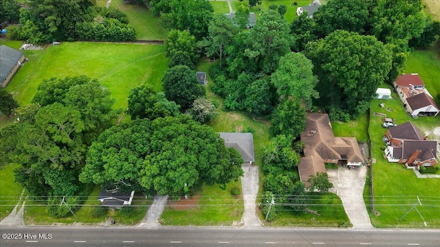 527 W College St, Warsaw, NC 28398 - aerial perspective of suburban area