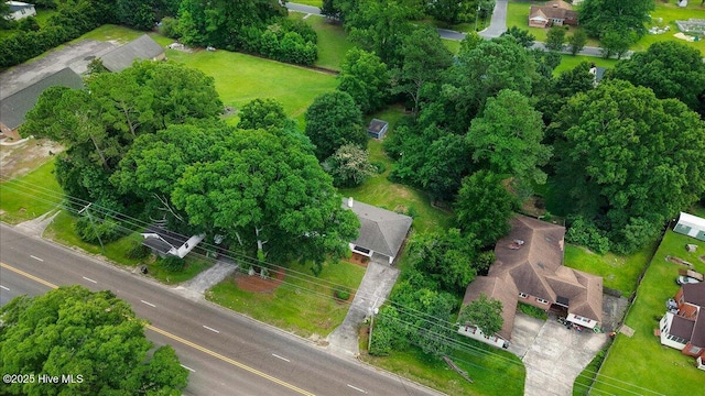 527 W College St, Warsaw, NC 28398 - bird's eye view of a tree filled landscape