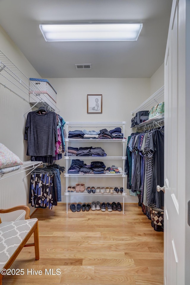 4929 Lake Renaissance Cir, Wilmington, NC 28409 - spacious closet featuring wood finished floors
