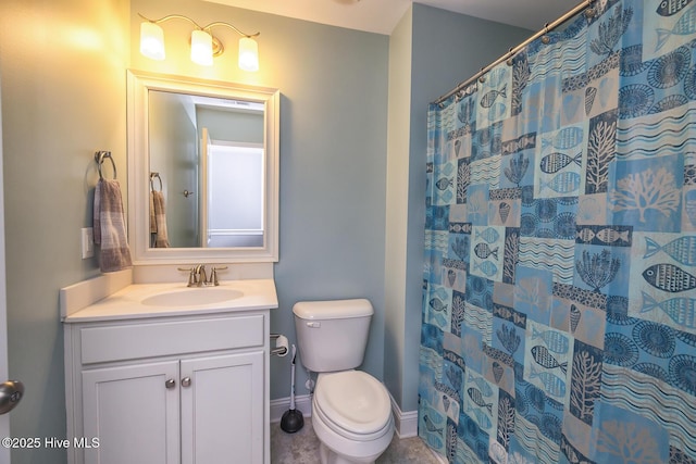 368 Lehigh Rd, Wilmington, NC 28412 - full bath with vanity and a shower with curtain