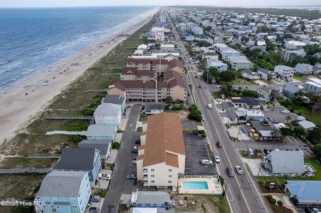 1004 Carolina Beach Ave S Unit A4, Carolina Beach, NC 28428 - aerial view of property and surrounding area with extended coastline