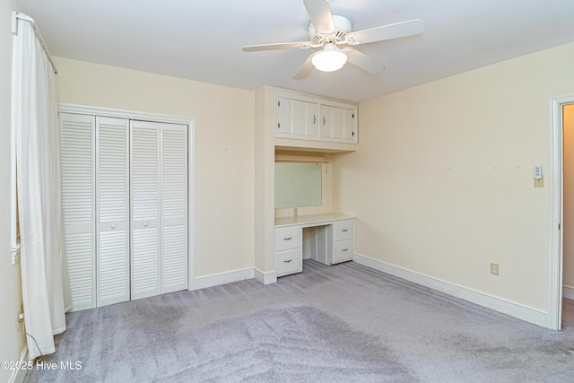 106 E New Hope Rd, Goldsboro, NC 27534 - unfurnished office featuring light carpet and ceiling fan