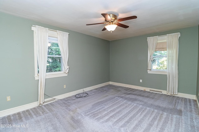 106 E New Hope Rd, Goldsboro, NC 27534 - unfurnished room with ceiling fan and carpet