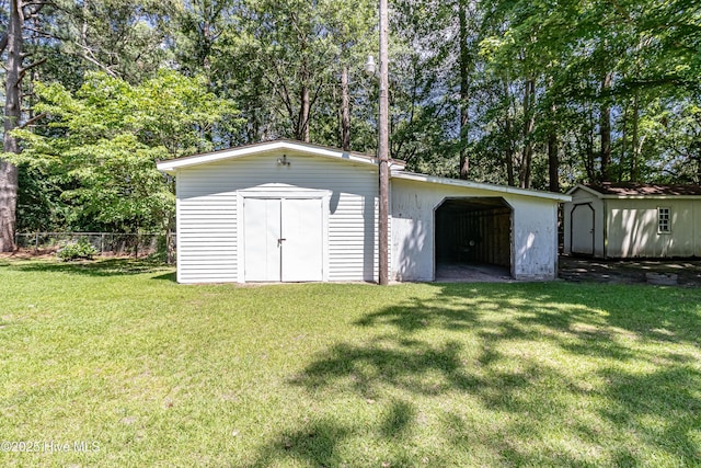 106 E New Hope Rd, Goldsboro, NC 27534 - view of shed with view of scattered trees
