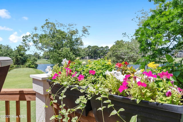 188 Edgewater Cir, Sunset Beach, NC 28468 - view of yard featuring a water view