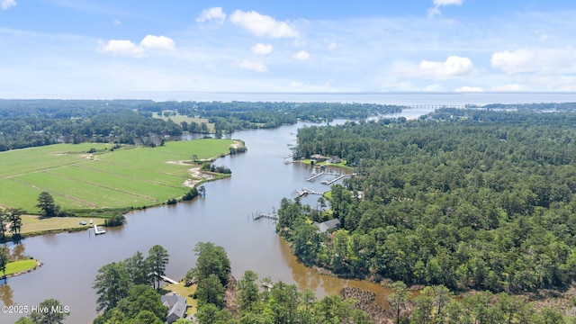 32 Windy Ct, Oriental, NC 28571 - drone / aerial view of a nearby body of water