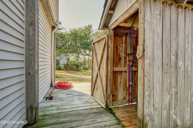 6703 13th Ave, North Topsail Beach, NC 28460 - view of deck