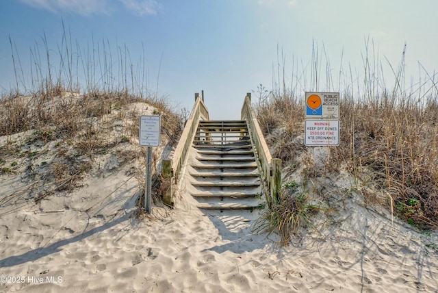 6703 13th Ave, North Topsail Beach, NC 28460 - view of home's community with stairway
