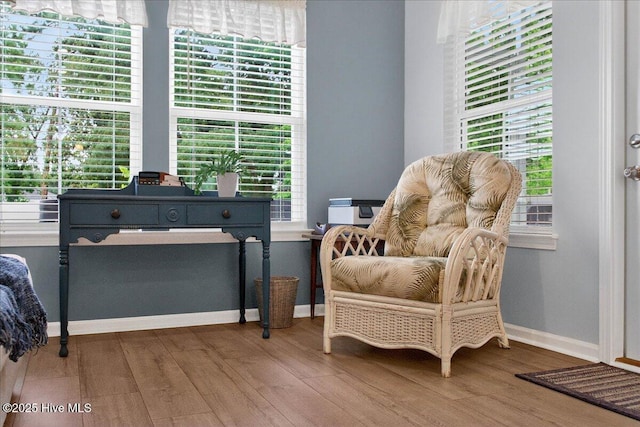 1673 White Starfish Ct, Calabash, NC 28467 - sitting room featuring wood finished floors