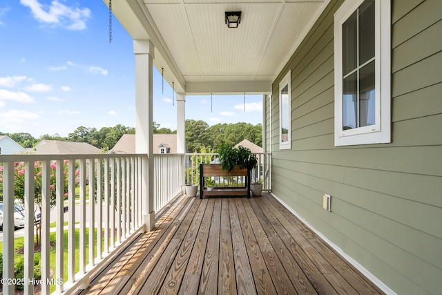 9154 Village Lake Dr SW, Calabash, NC 28467 - view of wooden deck