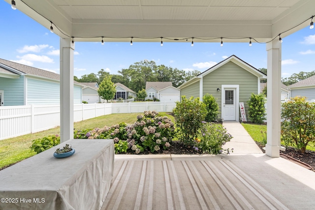 9154 Village Lake Dr SW, Calabash, NC 28467 - wooden terrace with a patio