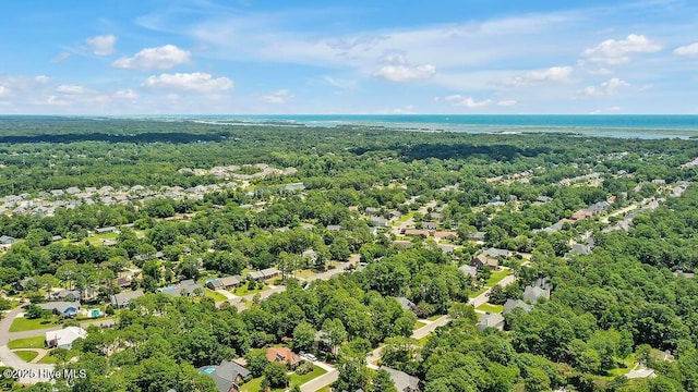 4725 Wedgefield Dr, Wilmington, NC 28409 - aerial view of residential area featuring a forest