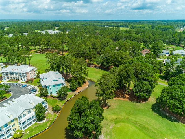 330 S Middleton Dr NW Unit 1009, Calabash, NC 28467 - drone / aerial view of a golf club and a large body of water