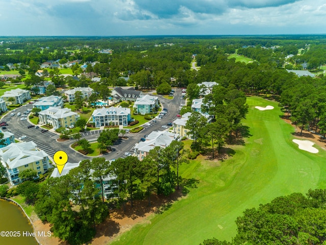 330 S Middleton Dr NW Unit 1009, Calabash, NC 28467 - drone / aerial view of a golf course and a large body of water