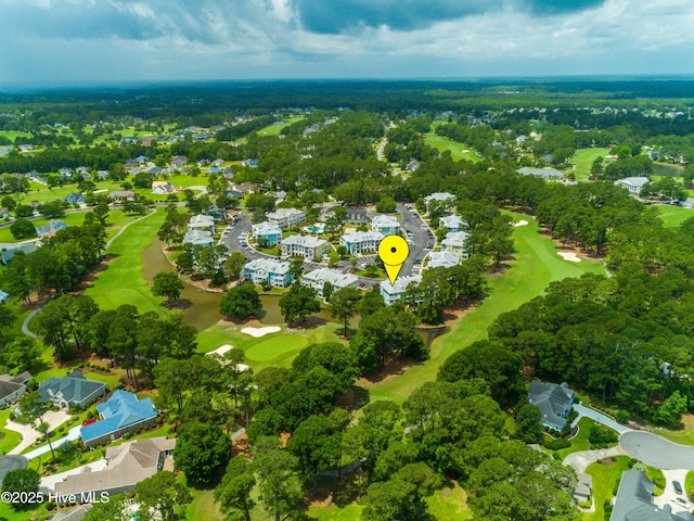 330 S Middleton Dr NW Unit 1009, Calabash, NC 28467 - aerial view of property's location with a golf club and nearby suburban area