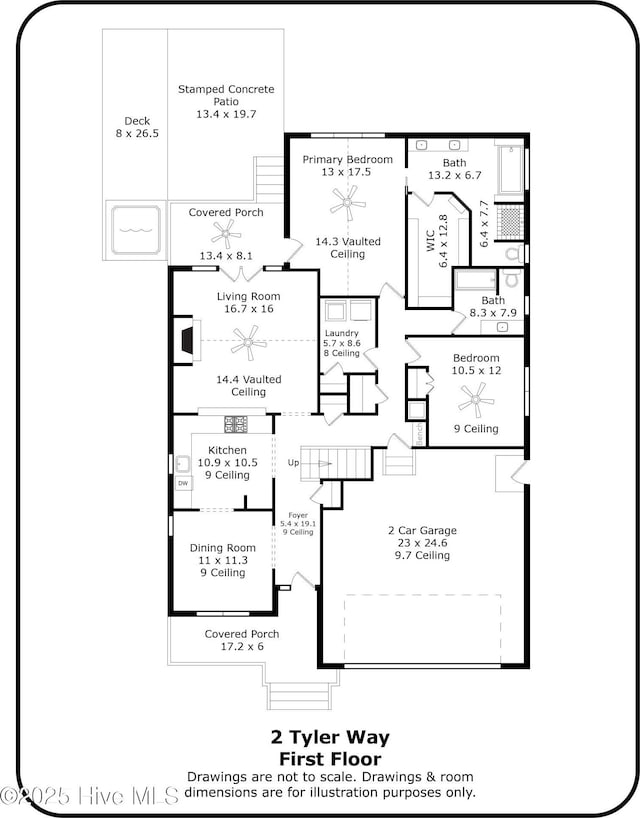 2 Tyler Way, Pinehurst, NC 28374 - view of property floor plan
