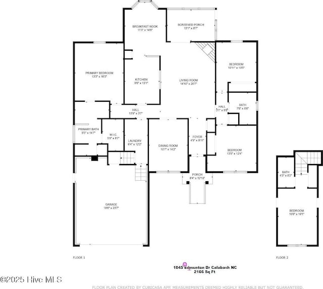 1045 Edenton Dr NW, Calabash, NC 28467 - view of home floor plan